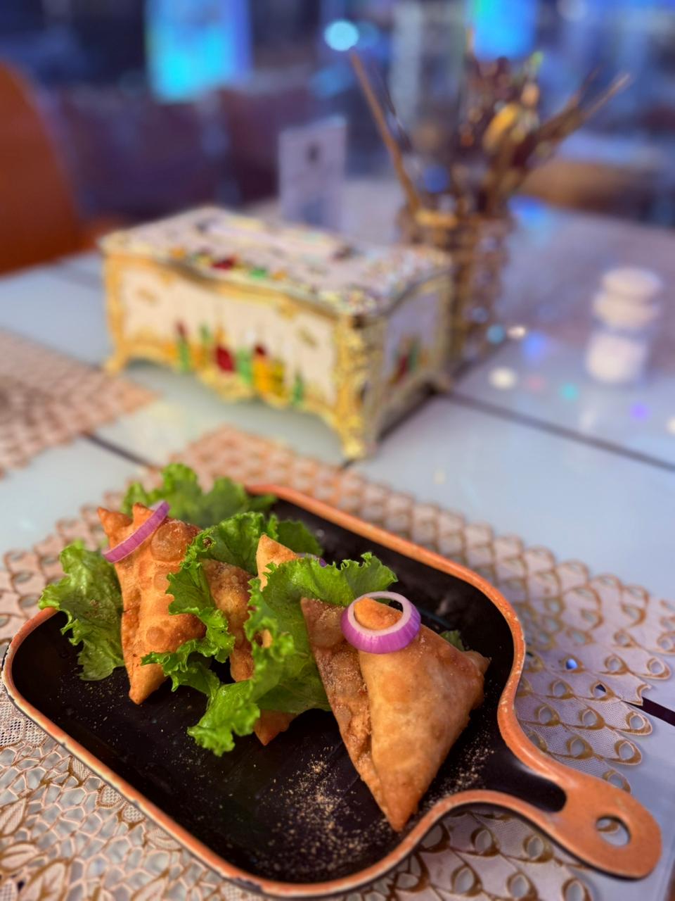 Samosa Skillet — Indian Royal Halal Food Restaurant, Sihanoukville