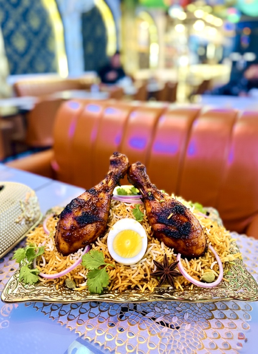 Chicken Leg Biryani — Indian Royal Halal Food Restaurant, Sihanoukville