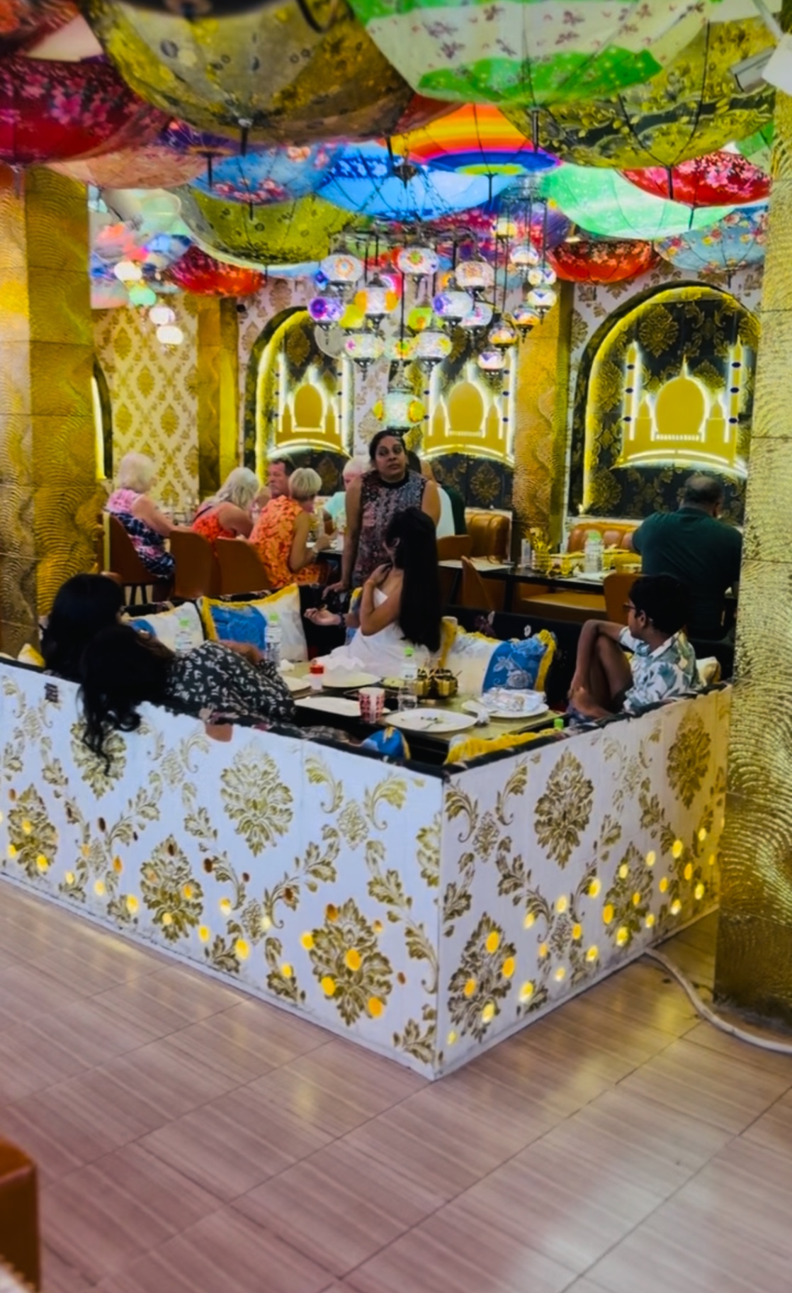 Floor Seating Lounge — Indian Royal Halal Food Restaurant, Sihanoukville
