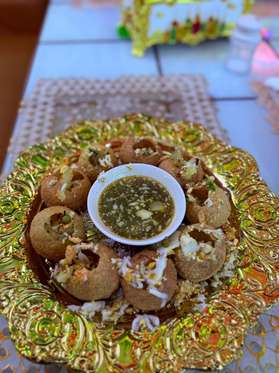 Pani Puri — Indian Royal Halal Food Restaurant, Sihanoukville