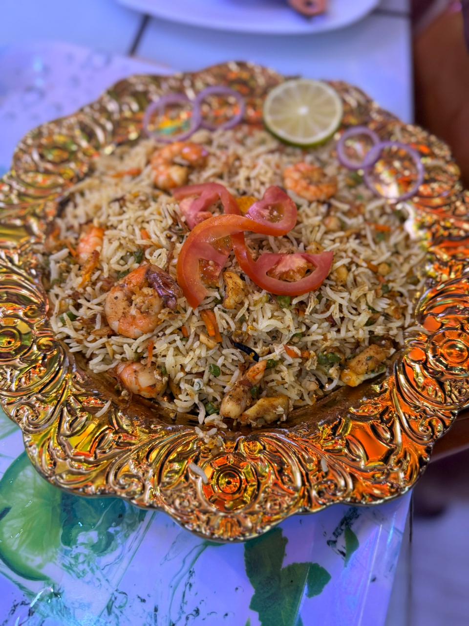 Prawn Fried Rice — Indian Royal Halal Food Restaurant, Sihanoukville
