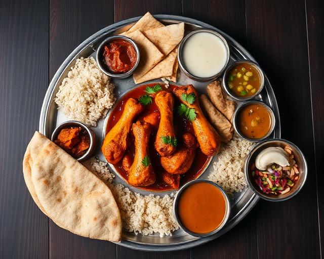 Chicken Thali